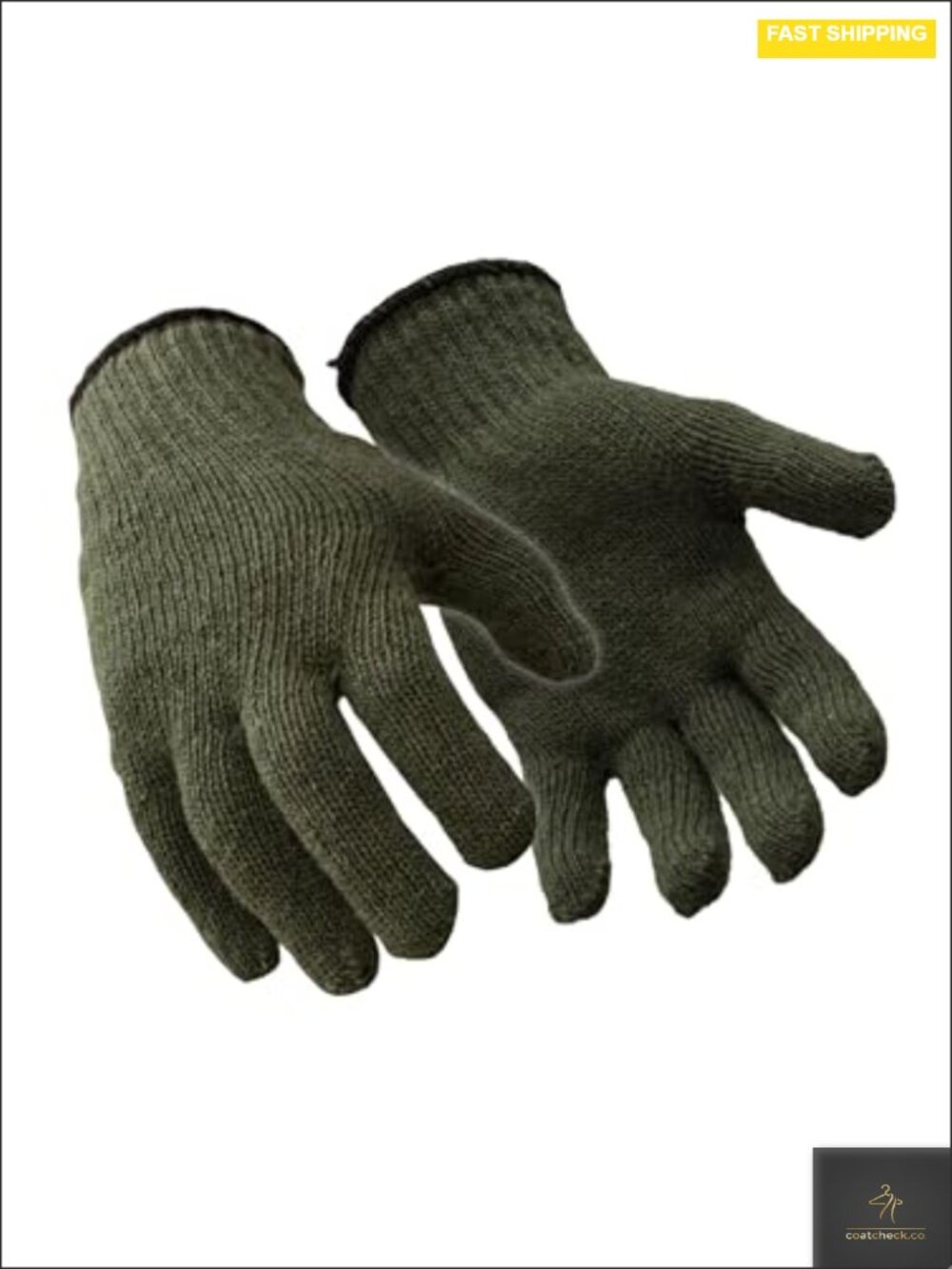 Wool Glove Liners 12 Pack Military Style Ragg Wool Nylon Heavyweight Cold